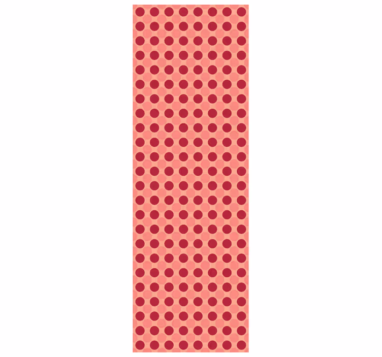 Retro kör alakú geometria Tapéta Pöttyös - TenStickers
