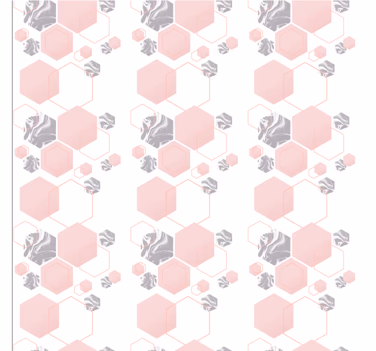 Méhsejt mintás tervezés Tapéta Geometriai - TenStickers