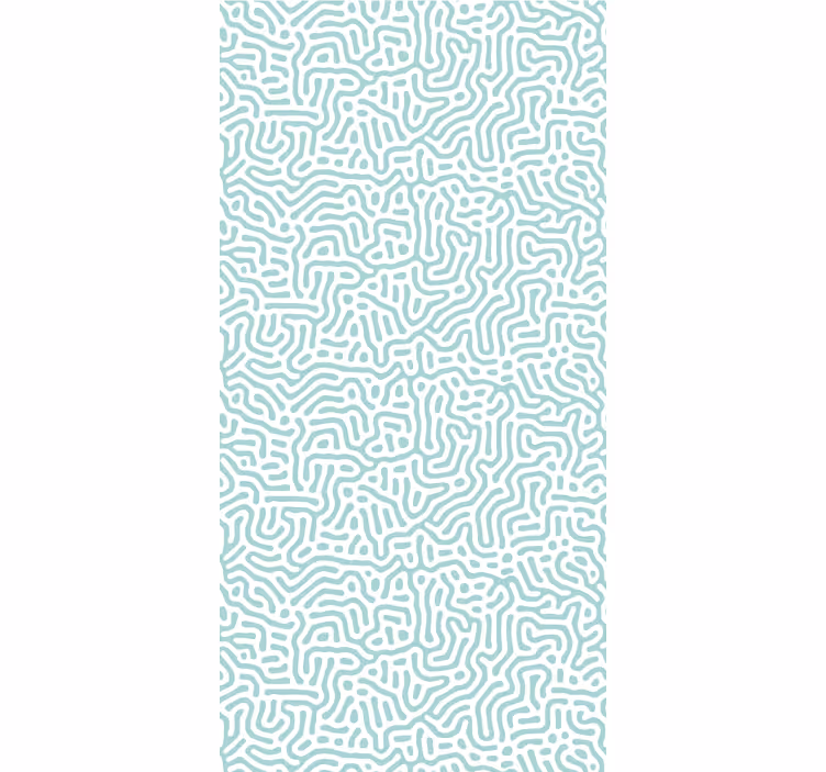 Geometriai tapéta hullámos vonalkép - TenStickers