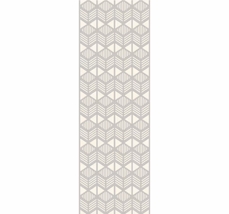 Semleges chevron rács Tapéta Geometriai - TenStickers