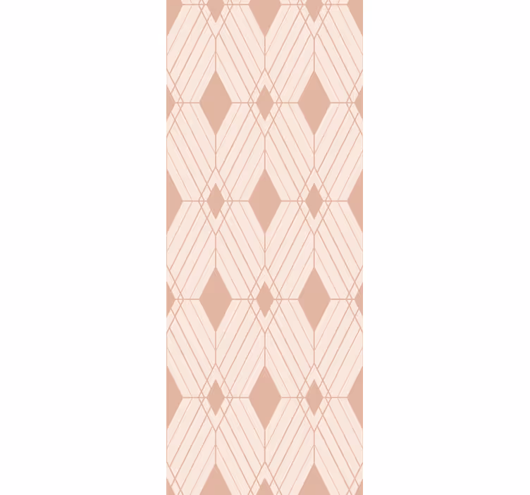 Pasztell deco gyémánt Tapéta Geometriai - TenStickers