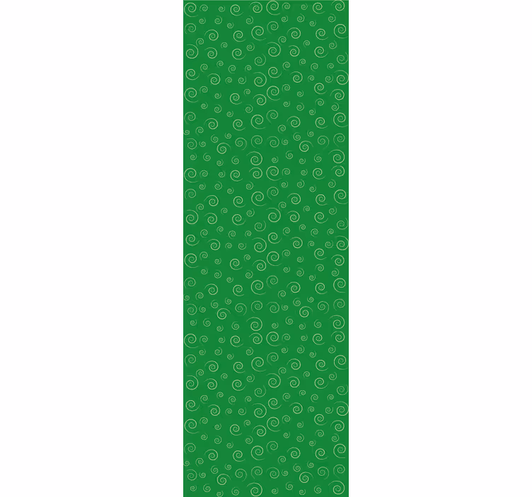 Spirális zöld örvények Strukturális minták - TenStickers