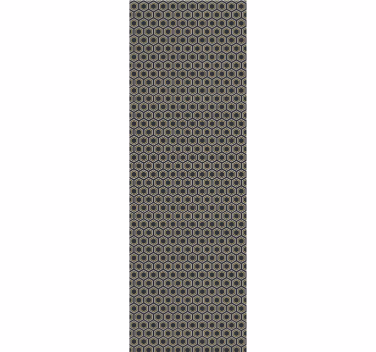 Hexagonális textúrák 3d háttérképek - TenStickers