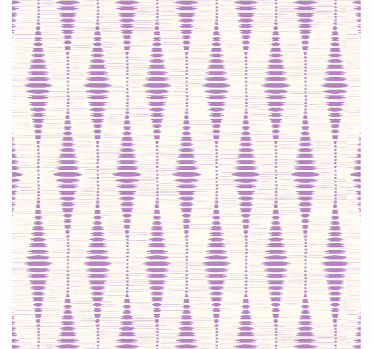 Lila rabaul ikat Geometrikus tapéta - TenStickers