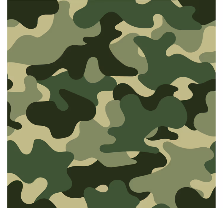 Camo minta tapéta természet - TenStickers