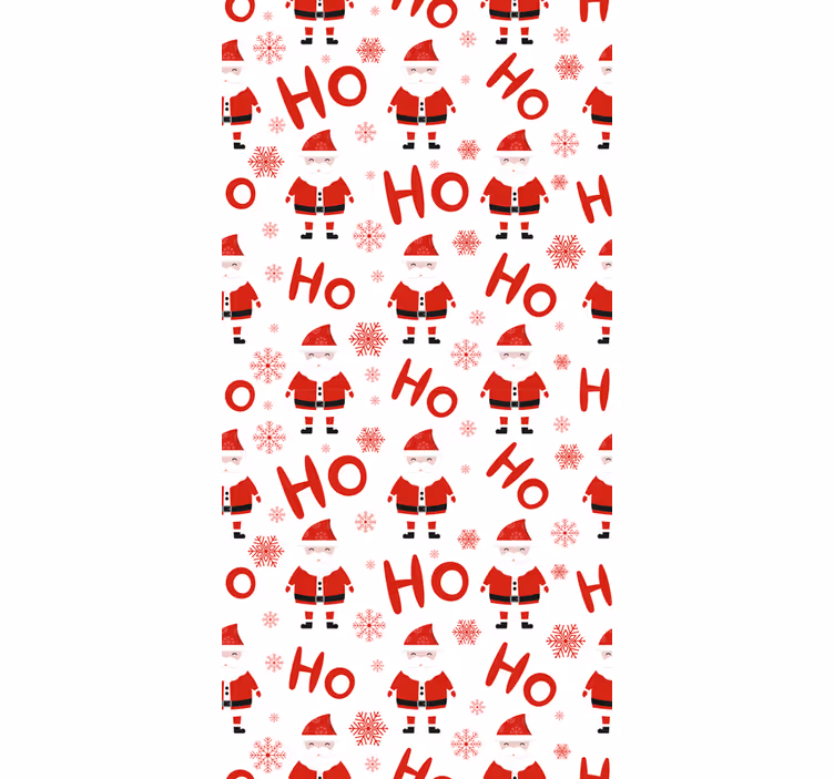 Mikulás hohoho tapéta karácsony - TenStickers