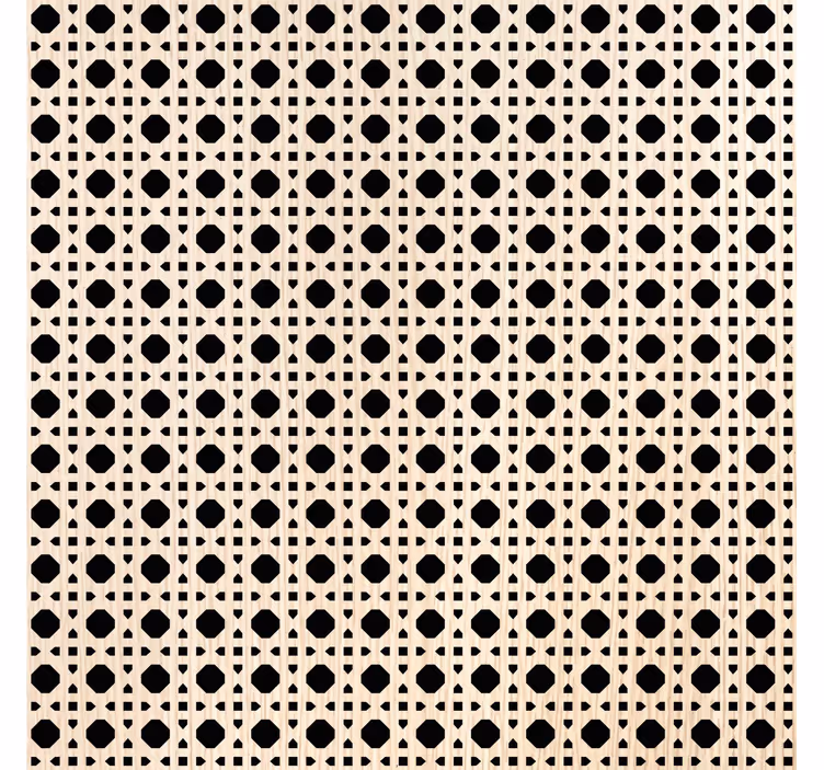 Világosbarna kanavász nappali tapéta - TenStickers