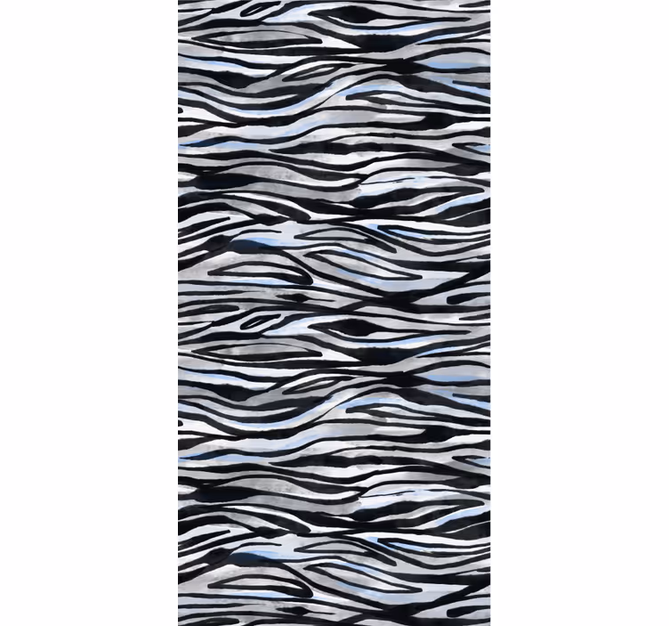 Zebra mintás tapéta díszítő - TenStickers
