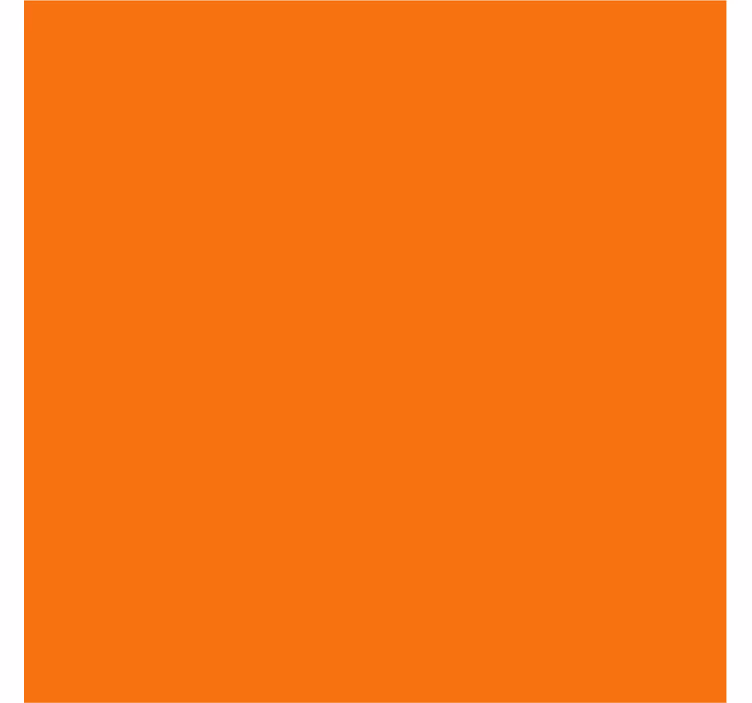Matte orange nappali tapéta - TenStickers