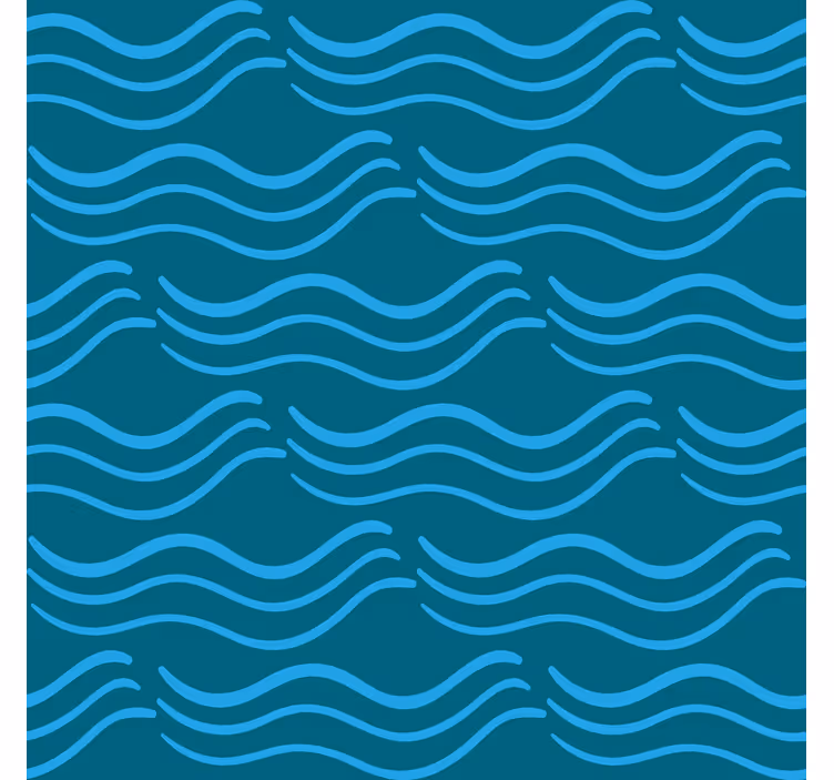 Áramló aqua mintázatok hálószoba tapéta - TenStickers