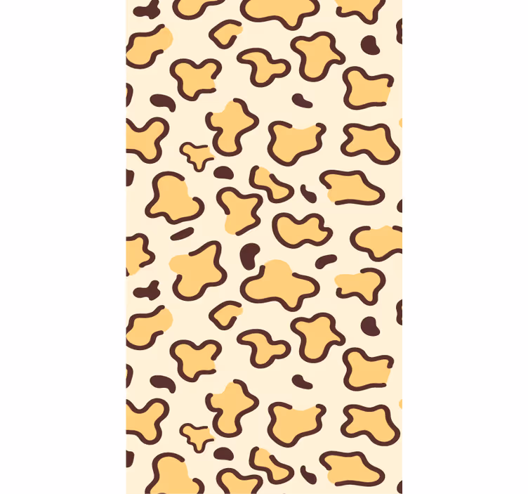 Nagymacska mintás állati tapéta - TenStickers