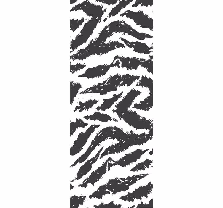 Zebra csíkos koncepció allati tapéta - TenStickers
