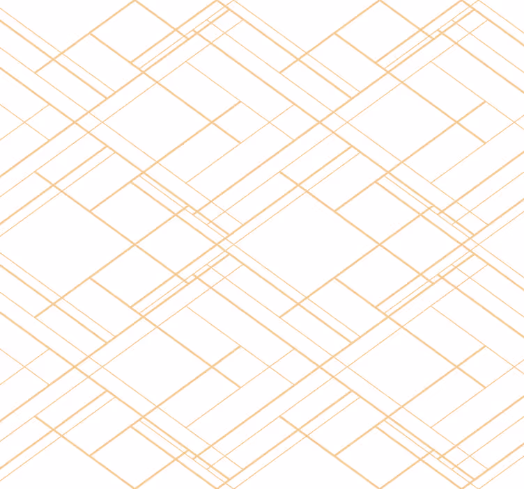 Irodai falmatrica - geometrikus vonalak minimalista minta - TenStickers