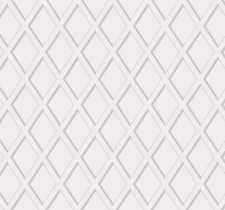 3d rombusz hamptons minta párna tapéta - TenStickers