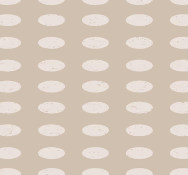 Geometrikus fehér kör mintás párna tapéta - TenStickers