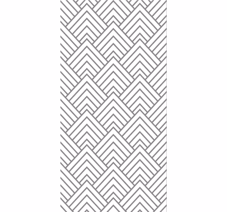 Geometrikus labirintus Étkező tapéta - TenStickers