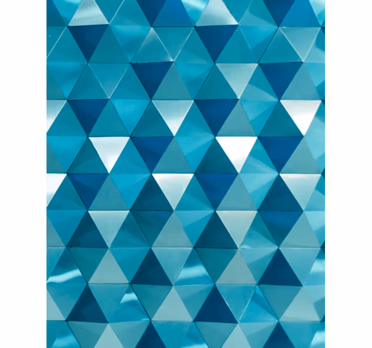 Háromszögletű csempe tapéta geometriai - TenStickers