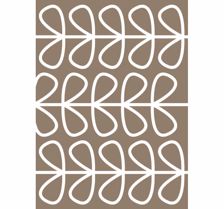 Geometriai tapéta hurkos minta - TenStickers