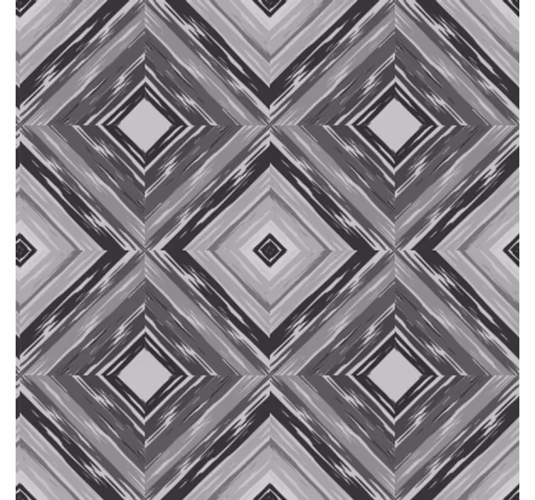 Gyémánt illúzió tapéta geometriai - TenStickers