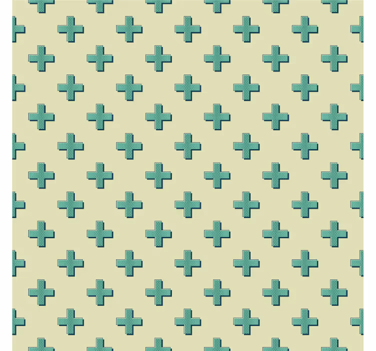 Mint plus formák tapéta geometriai - TenStickers