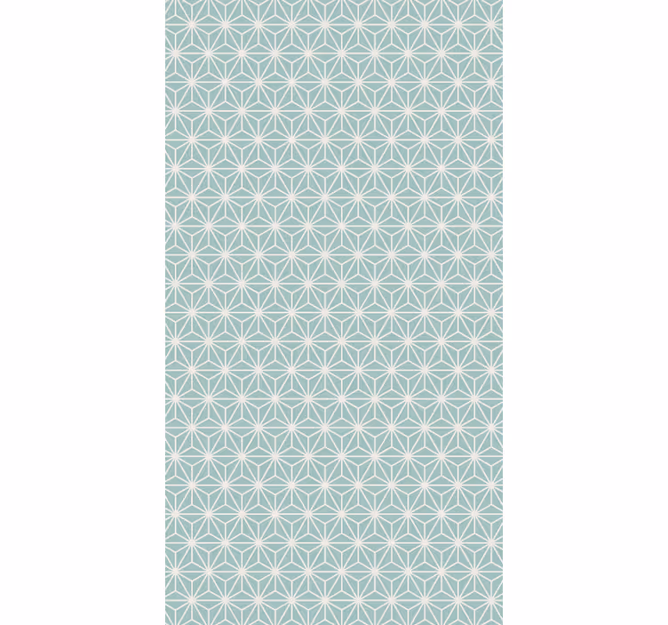 Zöld csillagrobbanás tapéta geometriai - TenStickers