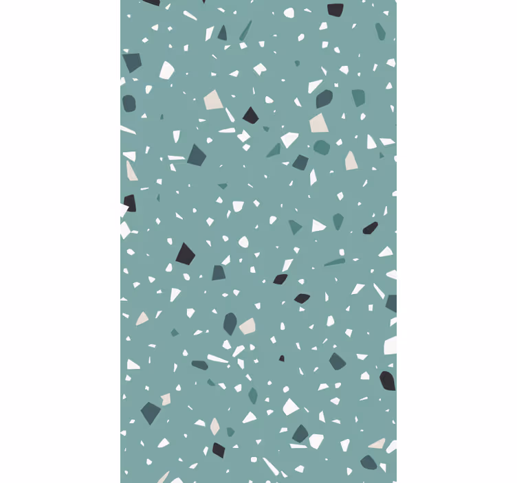Aquamarine terrazzo egyedi textúra háttérkép - TenStickers