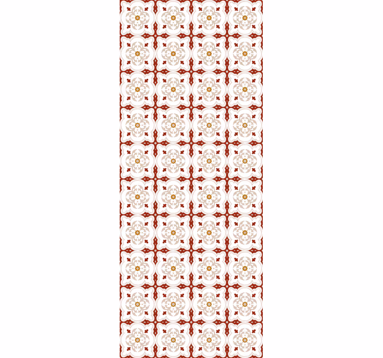 Piros formájú tapéta csempék - TenStickers