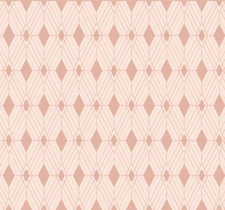 Art deco pasztell gyémántok tapéta csempék - TenStickers