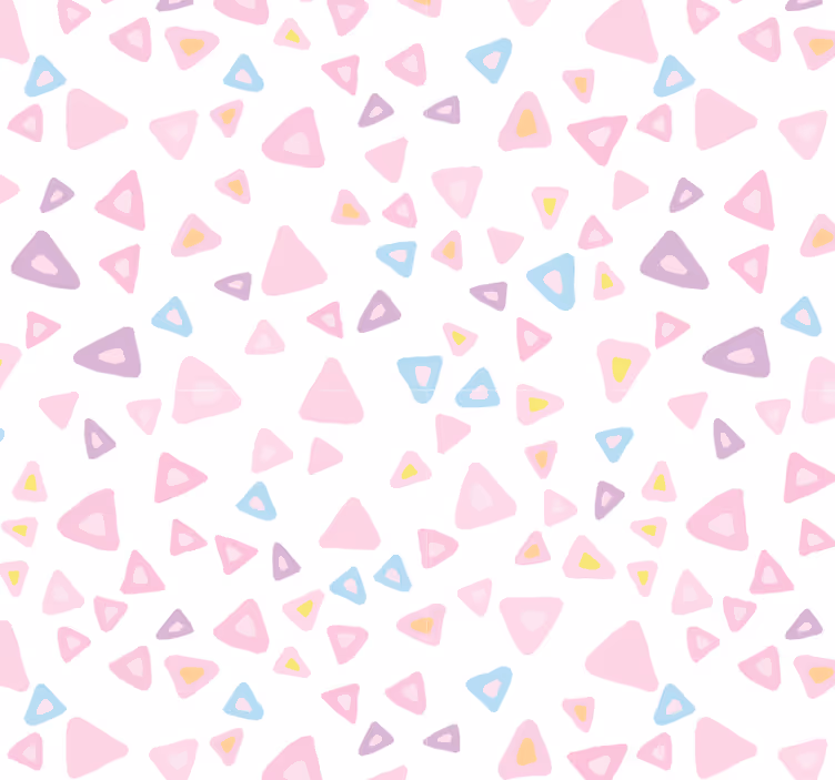 Kawaii stílusú pasztell mintás tapéta csempék - TenStickers
