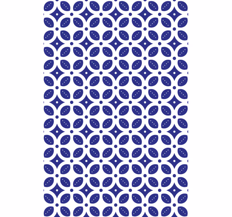 Geometrikus mintázatú nappali tapéta - TenStickers