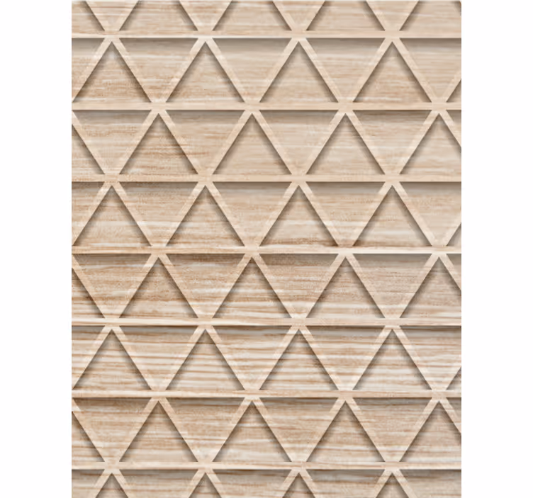 Geometrikus mintás nappali tapéta - TenStickers