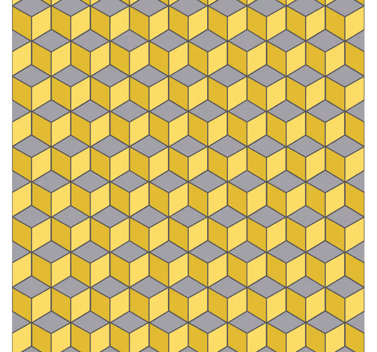 Pantone négyzetek tapéta geometriai - TenStickers