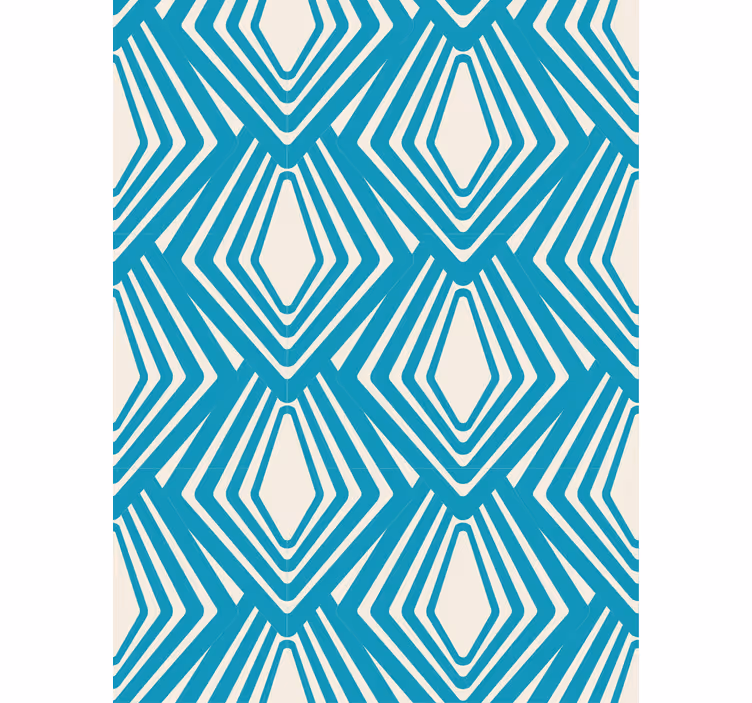 Geometriai tapéta gyémánt mintával - TenStickers