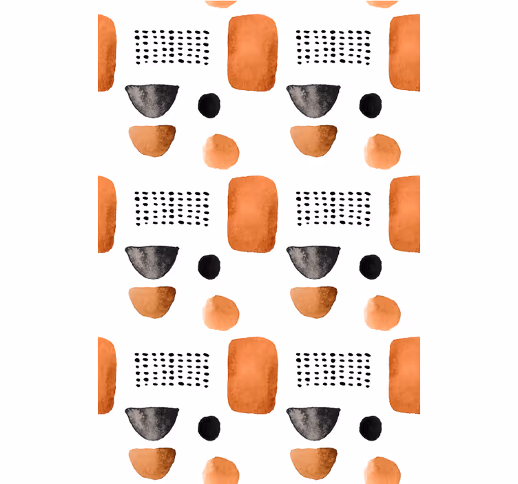 Minimalista geometriai formák irodai falmatrica - TenStickers