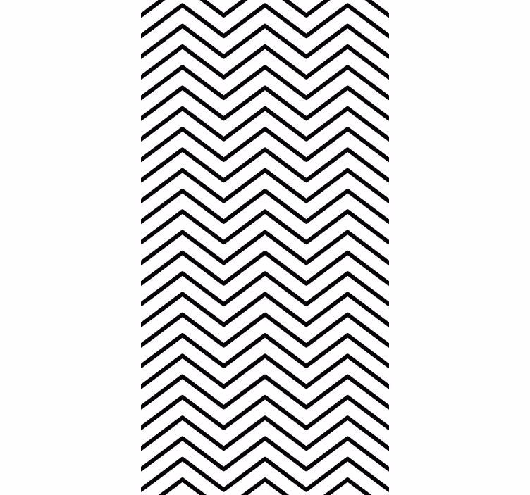 Modern tapéta chevron mintás design - TenStickers
