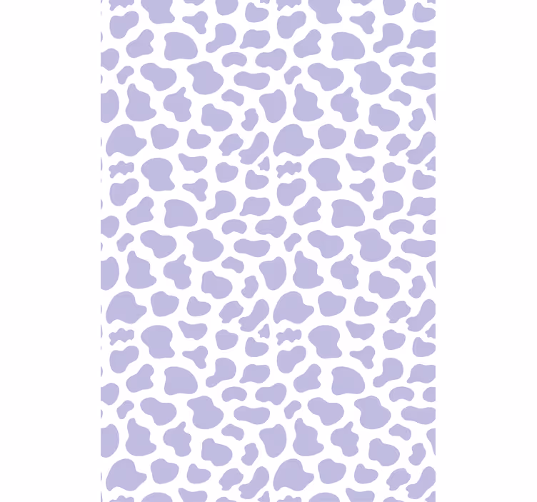 Lila tehénmintás tapéta modern - TenStickers