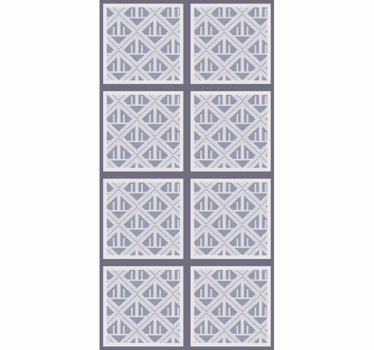 Modern tapéta geometrikus mintás szakaszok - TenStickers