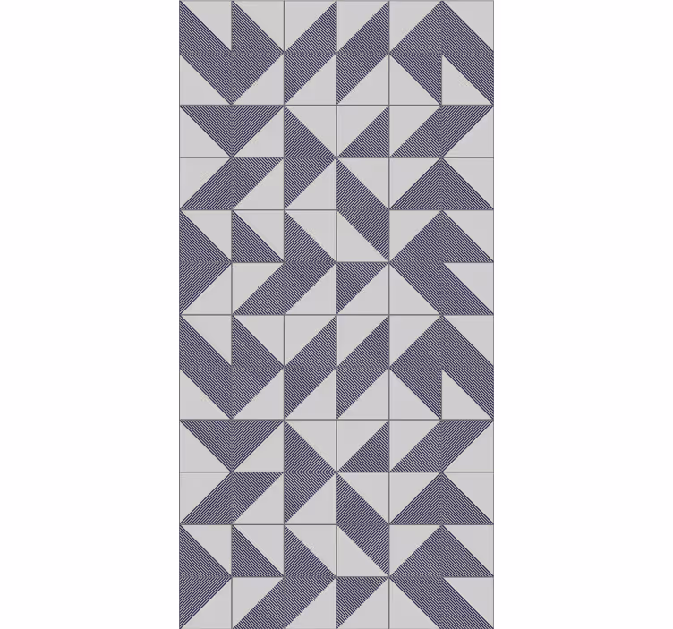 Modern tapéta geometrikus mintázat harmóniával - TenStickers