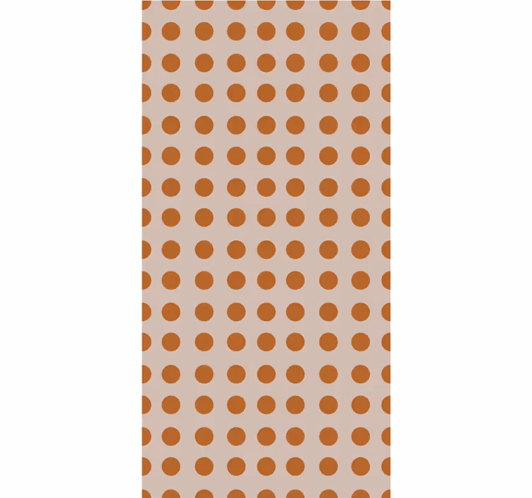 Modern tapéta barna pöttyökkel - TenStickers
