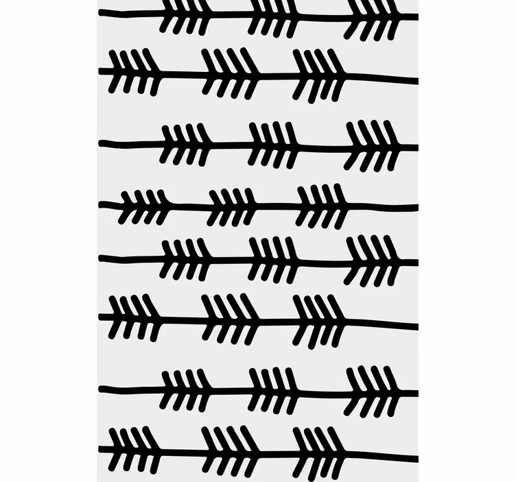 Modern tapéta – nyílvessző mintás design - TenStickers