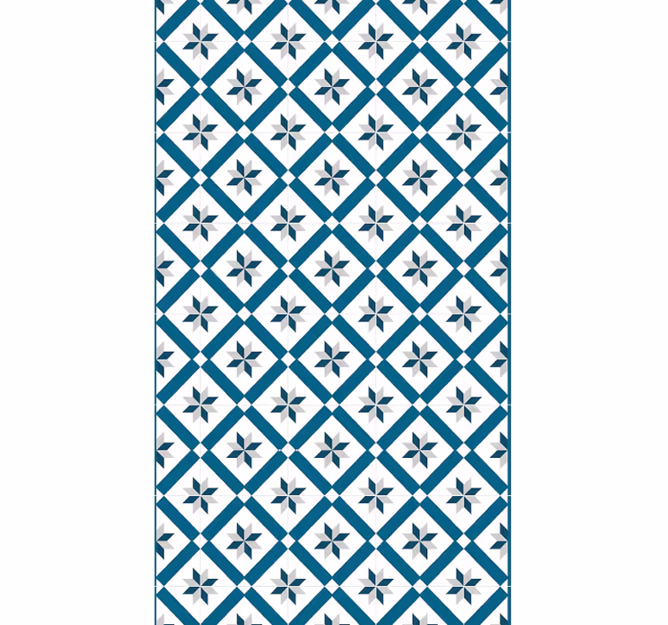 Hidraulikus kék konyhai tapéta - TenStickers