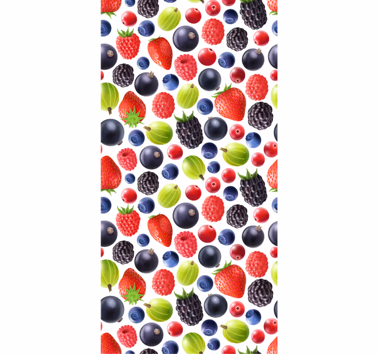 Bogyós gyűjtemény konyhai tapéta - TenStickers