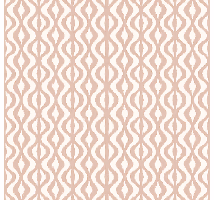 Poros rózsaszín ikat geometrikus fő tapéta - TenStickers