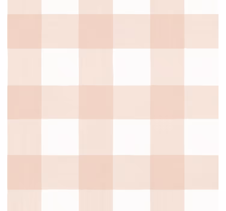 Rózsaszín kockás gyerekszoba tapéta - TenStickers