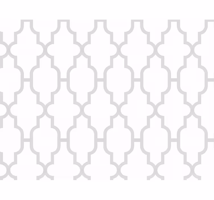 Szürke geometrikus nappali tapéta - TenStickers
