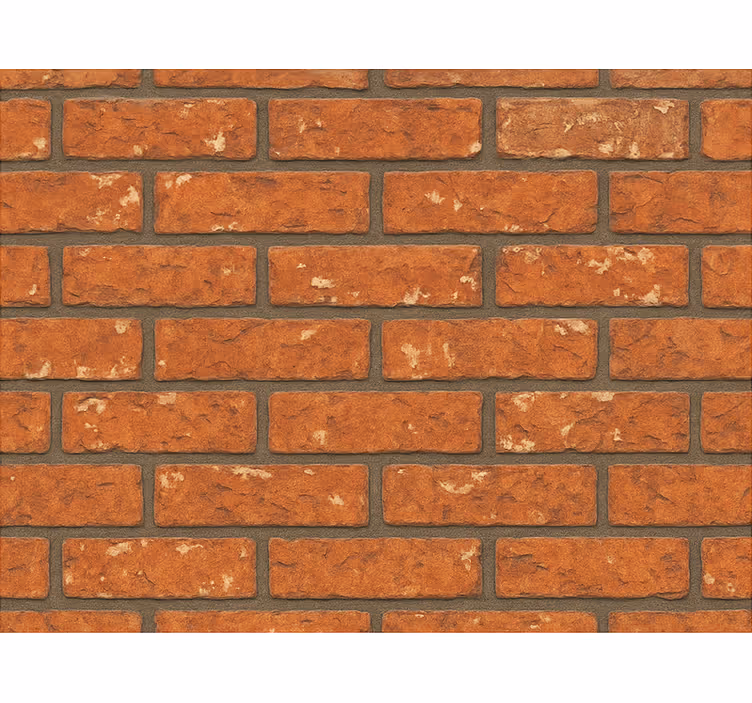 Városi tégla nappali tapéta - TenStickers
