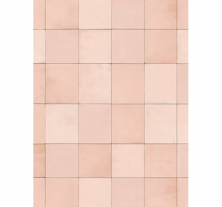 Rózsaszín csempe minta konyhai tapéta - TenStickers