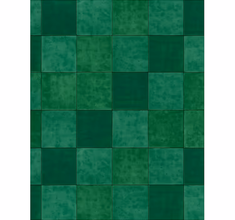 Emerald csempe hatás konyhai tapéta - TenStickers