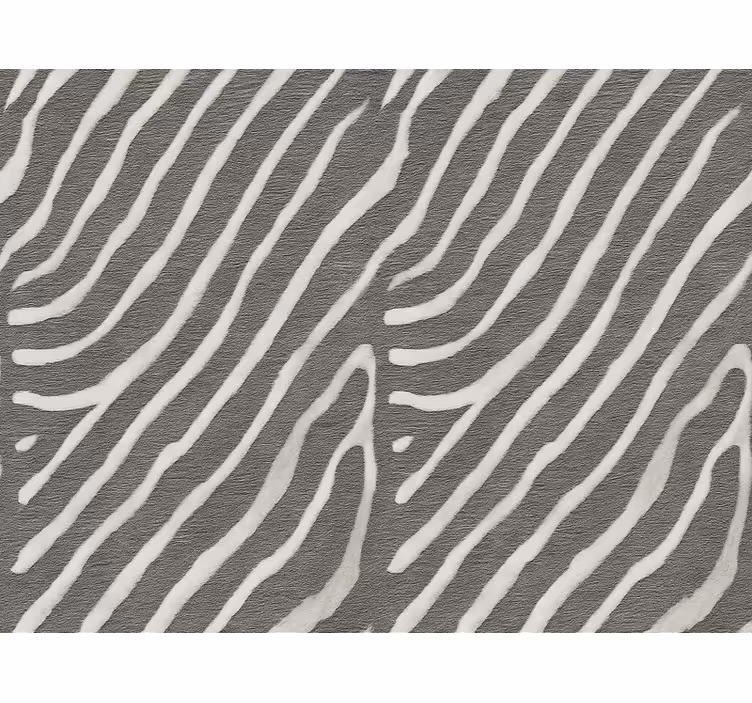 Zebra állatmintás nappali tapéta - TenStickers