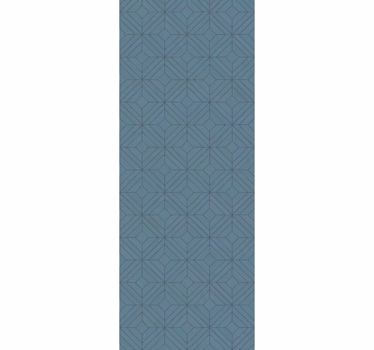 Nordikus stílusú szürke gyémánt mintás hálószoba tapéta - TenStickers